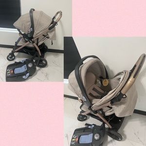 Peg Perego Travel System Stroller Car seat And Base.